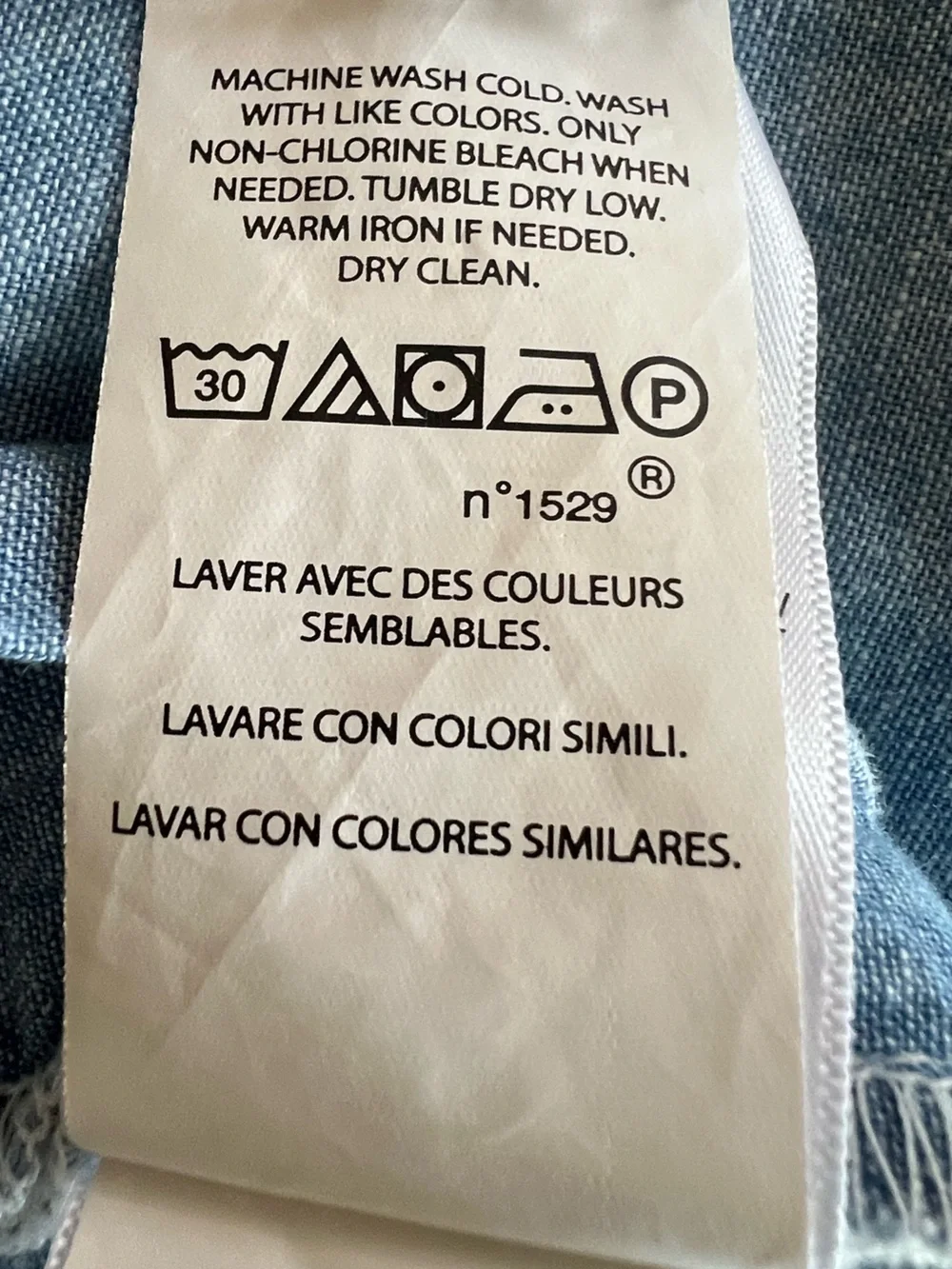 Polo Ralph Lauren Classic Fit Chambray Drawstring Pants XL Blue Cotton Beach